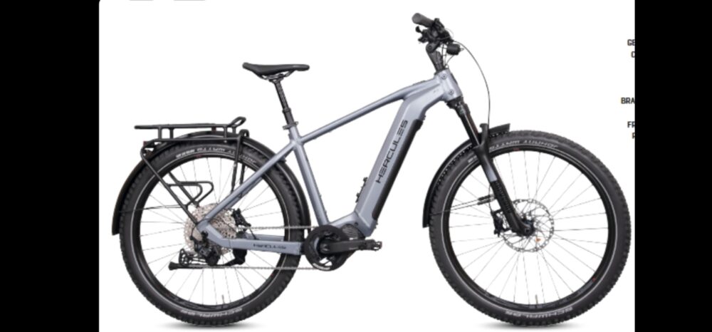 HERCULES NOS SUV MOTOR SHIMANO EP8/630Wh